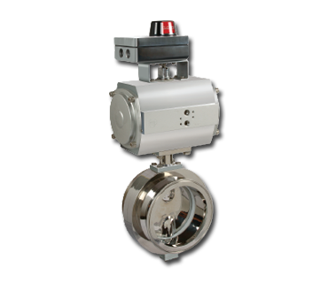 TC End butterfly Valve with Actuator (Centric)