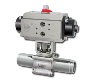 Buttweld Ball Valve
                                with Actuator