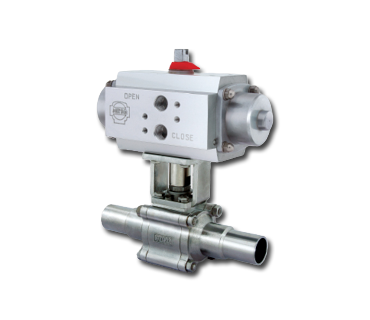 Orbital Weld Ball Valve with Actuator